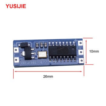 YSJ-477 DIY upravljački modul za WS2812, kontrola putem mobilne aplikacije, RGB LED s efektom pratećeg svjetla i tekućeg vala, tri vodiča, 6–12V