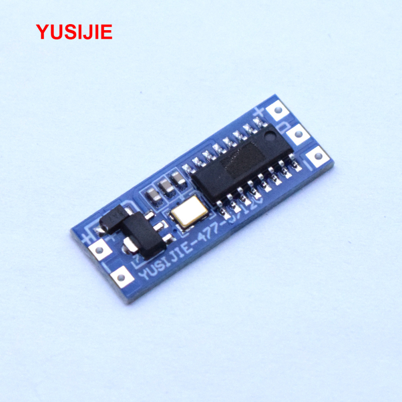 YSJ-477 DIY upravljački modul za WS2812, kontrola putem mobilne aplikacije, RGB LED s efektom pratećeg svjetla i tekućeg vala, tri vodiča, 6–12V