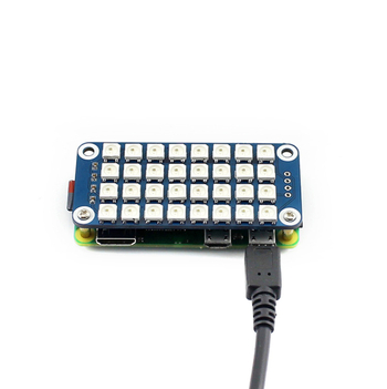 Proširena ploča RGB LED za Raspberry Pi, 4×8 RGB LED, programabilno upravljanje za prikaz boja