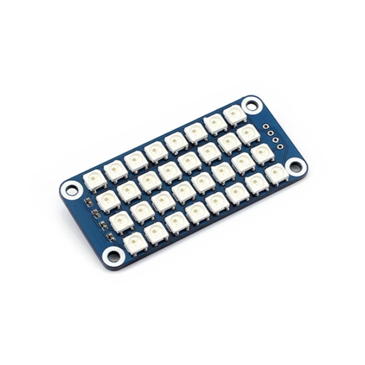 Proširena ploča RGB LED za Raspberry Pi, 4×8 RGB LED, programabilno upravljanje za prikaz boja
