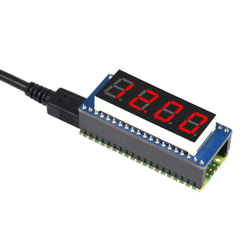 Weixue Raspberry Pi Pico ploča za proširenje od 4 bita, 8-segmentni prikaz, 74HC595 upravljački čip, kompatibilno s SPI sučeljem