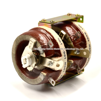BC1 Americký červený diskový posuvný reostát, diskový rezistor a potenciometer, 25W 50W 100W 150W 300W