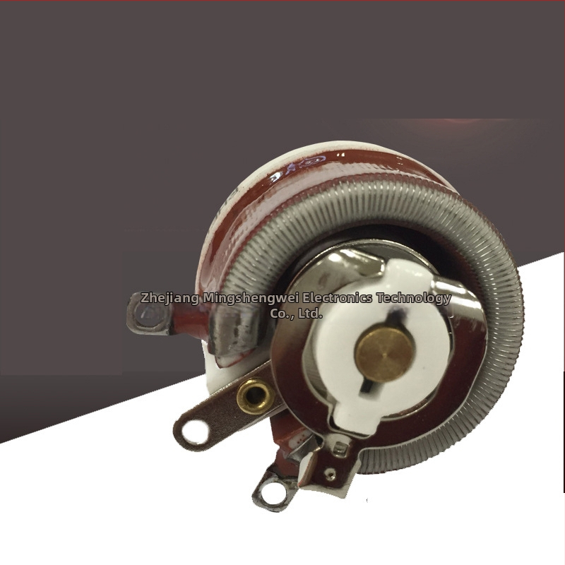 BC1 Americký červený diskový posuvný reostát, diskový rezistor a potenciometer, 25W 50W 100W 150W 300W
