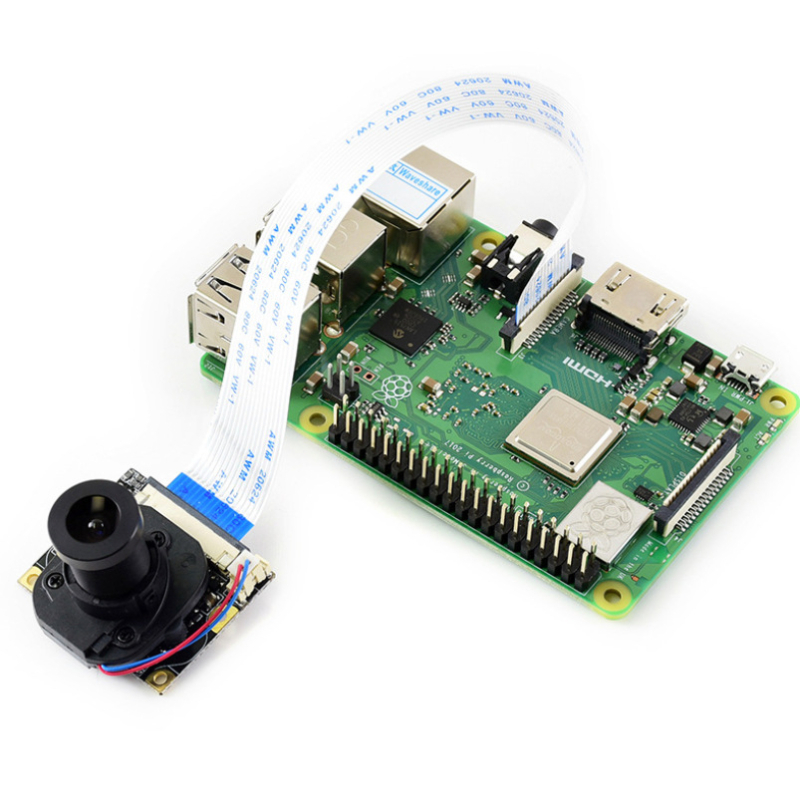 Weixue Raspberry Pi 4. generacije IR-Cut kamera za noćni vid s OV5647 modulom i podesivim fokusom
