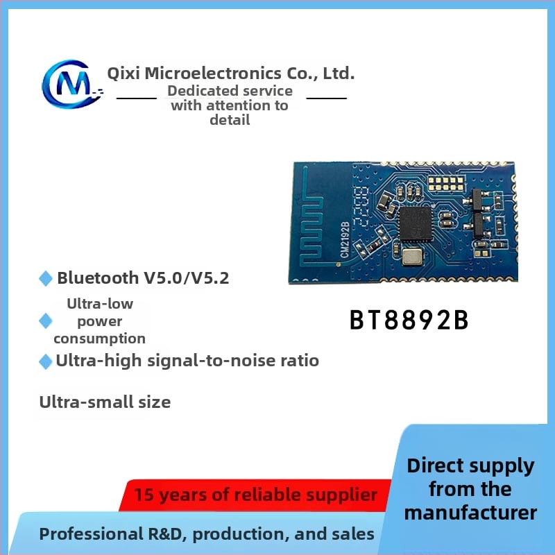 Visokoperformansni audio modul s SPP, BLE i ENC, CM2192B-BT8892B modul