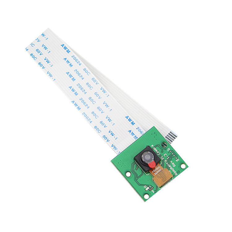CSI камера с интерфейс, 5MP, 15 см гъвкав кабел, за Raspberry Pi 3B/2B/1B