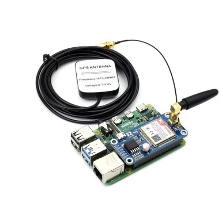 Weixue NB-IoT IoT proširena ploča za Raspberry Pi 4 sa SIM7000G, GNSS podrška, globalna kompatibilnost