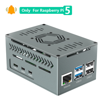 Κάλυμμα NVMe για Raspberry Pi 5 με M.2 SSD επέκταση, συμβατό με επίσημη κάρτα επέκτασης