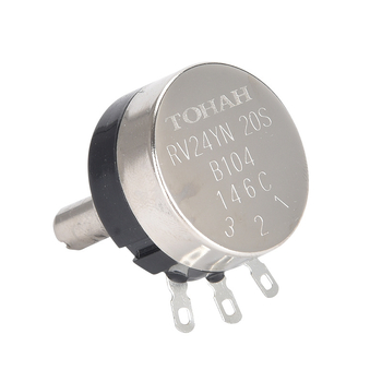 Yingge Electronics RV24 jednostruki potenciometar s karbonskim filmom i bakelitnim gumbom A03