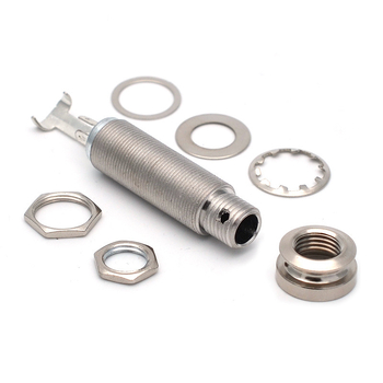 6,35 mm gitarni tailpiece pickup, metalna zvučna utičnica, tail jack za električnu gitaru