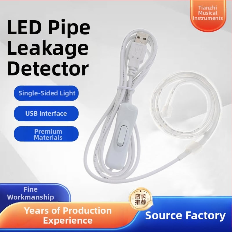 LED inspekcijska svjetiljka za popravak glazbenih instrumenata i otkrivanje curenja zraka kod duhovih instrumenata (saksofon, flauta, klarinet) – 67 g