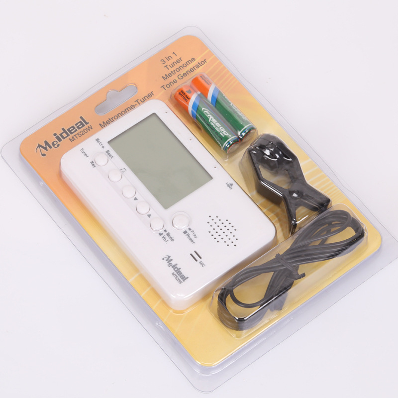 Meimus MT520W tuner za puhačke instrumente i elektronički metronom za saksofon, flauta, tubu i trubu