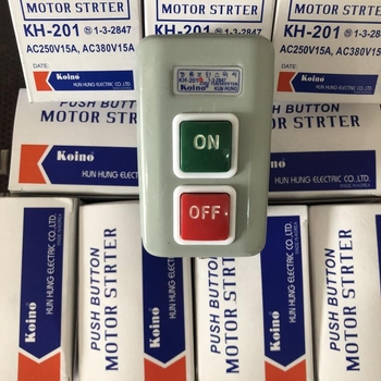 KH-305/201 motor indítás kapcsoló, háromfázisú és egyfázisú motorokhoz, 380V/220V