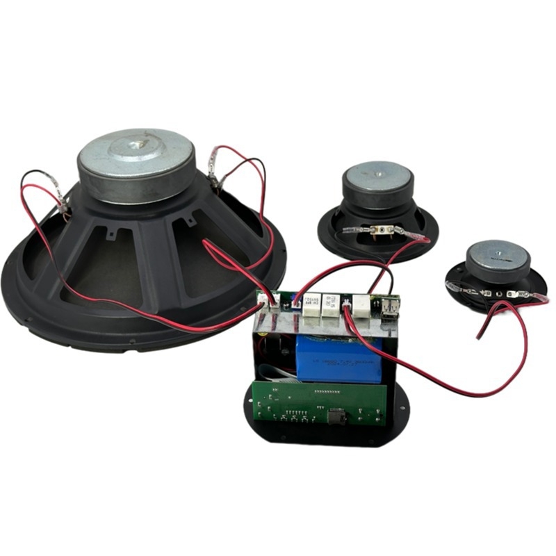 15-inčni subwoofer s dvostrukim navijanjem zvučnice za DIY vanjski prijenosni zvučni sustav