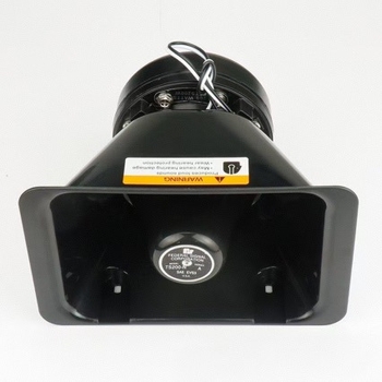 Univerzalni auto zvučnik 12V-24V, crni prednji rog