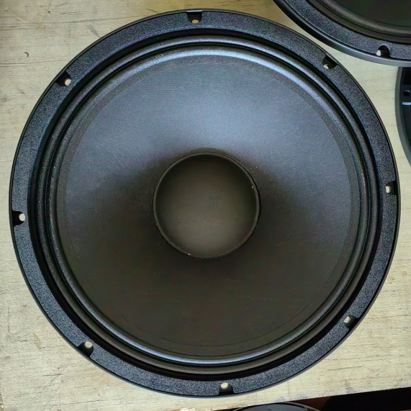 15-inčni woofer, 800W, širokog raspona, papirna membrana, platneni rub, vanjski magnet