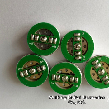 Kapsula mikrofónu 16 mm s PCB pre karaoke - elektroakustická súčasť
