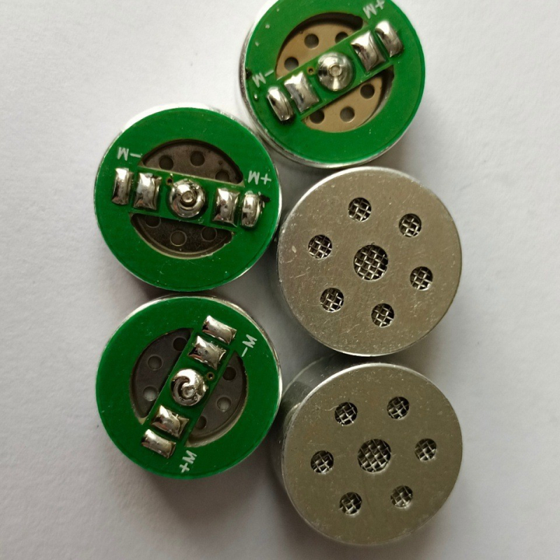 Κυψέλη Μικροφώνου 16 mm με PCB για Καραόκε - Ηλεκτροακουστικό Συστατικό