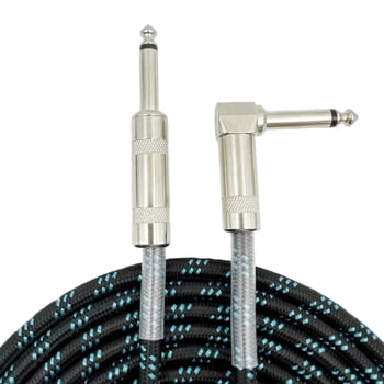 3m zaštićeni kabel za glazbene instrumente: gitara, klavijatura i bas – za scenske nastupe, niski šum