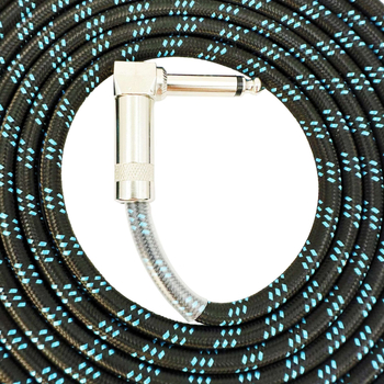 3m zaštićeni kabel za glazbene instrumente: gitara, klavijatura i bas – za scenske nastupe, niski šum