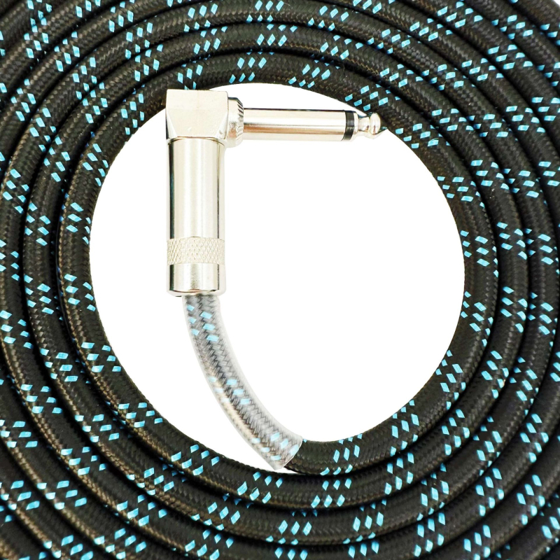 3m zaštićeni kabel za glazbene instrumente: gitara, klavijatura i bas – za scenske nastupe, niski šum