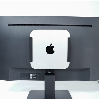 Držač za montažu Mac mini M1/M2, metalni okvir i meka zaštitna podloga za ugradnju ispod stola ili iza zaslona