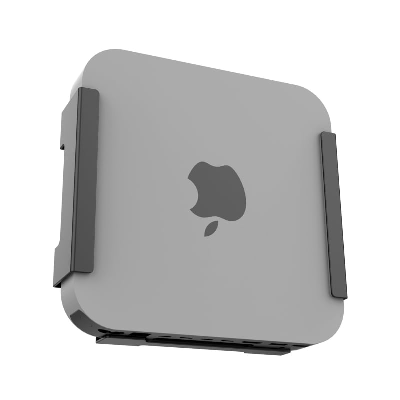 Držač za montažu Mac mini M1/M2, metalni okvir i meka zaštitna podloga za ugradnju ispod stola ili iza zaslona