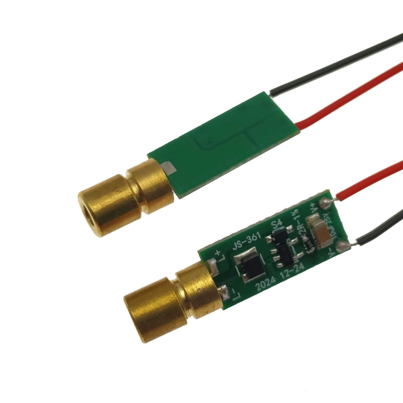 Zelena laserska glava 510 nm, laserski modul 1-20 mW, 12-24 V