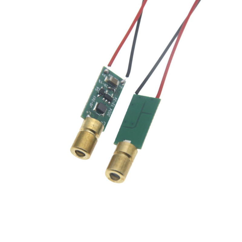 Zelena laserska glava 510 nm, laserski modul 1-20 mW, 12-24 V