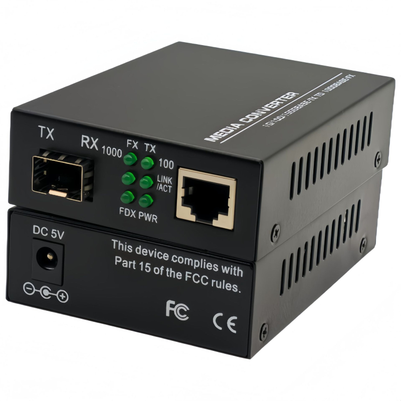 Gigabitni SFP optički transiver s 1.25G modulom, LC priključak za jedno vlakno, do 20 km, par transcevera
