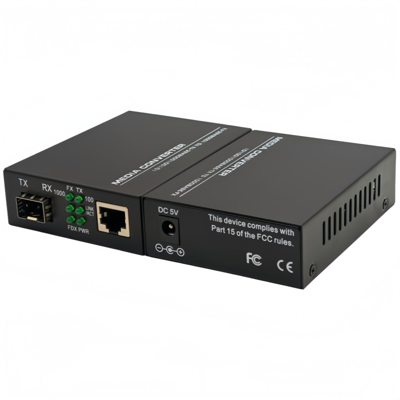 Gigabitni SFP optički transiver s 1.25G modulom, LC priključak za jedno vlakno, do 20 km, par transcevera
