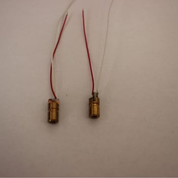 5V laserska glava, sekundarna cijev, bakrena poluvodička laserska cijev s točkastim uzorkom, vanjski promjer 6 mm