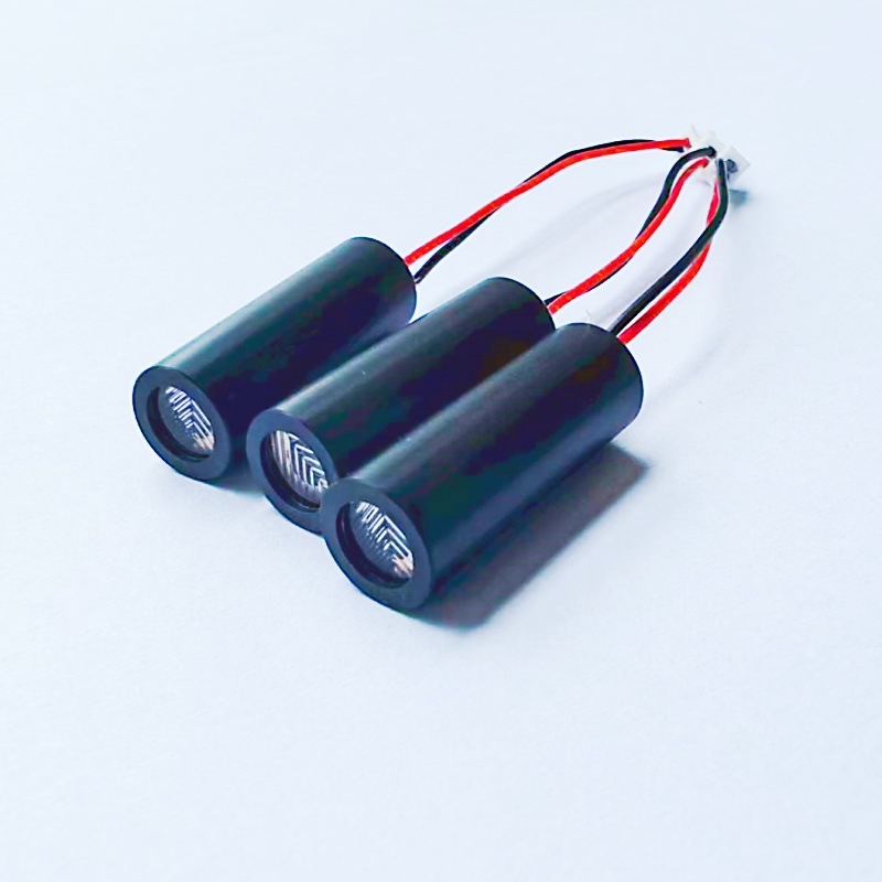 Crveni laserski modul s jednom linijom i križnom linijom, Ø9.0×25 mm, 650 nm, ≤5 mW, ≤35 mA