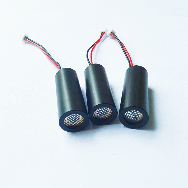 Crveni laserski modul s jednom linijom i križnom linijom, Ø9.0×25 mm, 650 nm, ≤5 mW, ≤35 mA