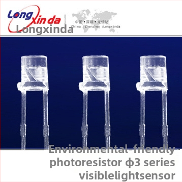3 mm fotorezistor (IC fotorezistorska cijev) za nisku rasvjetu, širok raspon senzora za upravljanje osvjetljenjem na pločama