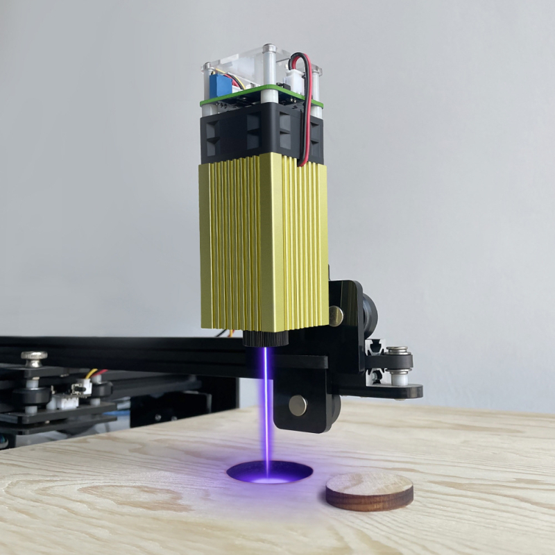 Cap de gravură cu laser 450 nm, 5 W, FAC încorporat, focalizare reglabilă pentru gravare CNC