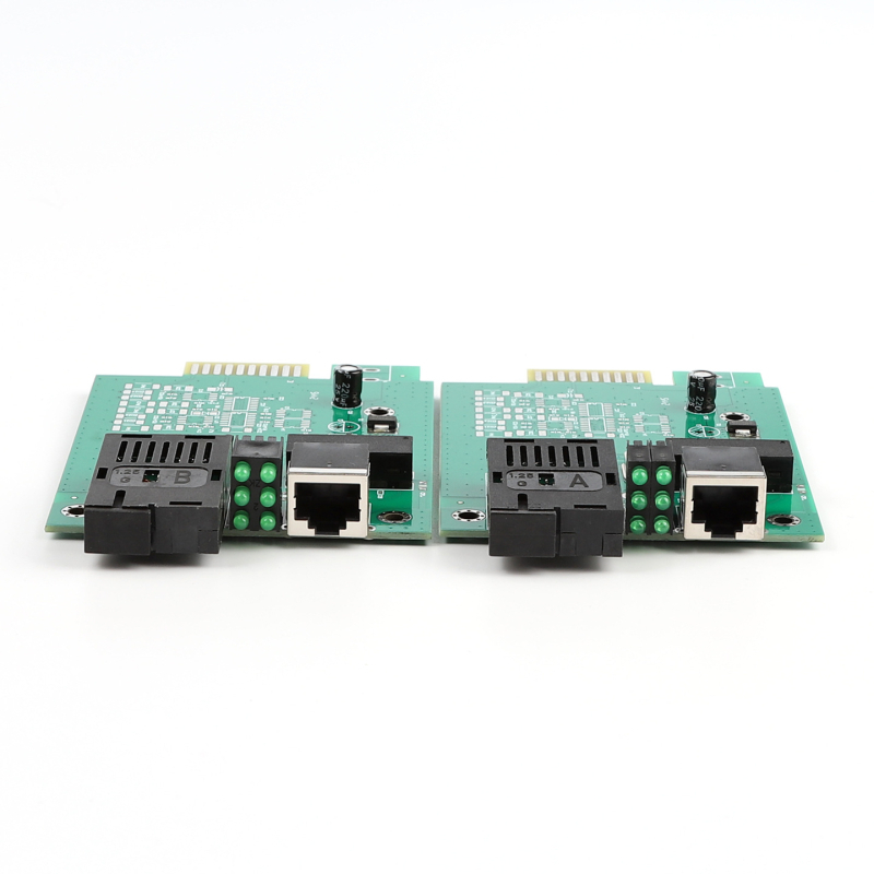 LHGD plug-in Gigabit jednosmjerni optički transceiver AB-end za 16-djelni rack, 1 par