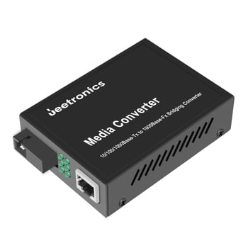 Industrijski razred optički transceiver s PoE, 100 Mbps