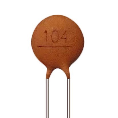 50V104M керамичен кондензатор, 0,1µF, през отвори, диелектрик, филтриращ кондензатор