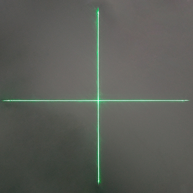 Zeleni laserski križni modul s DC sučeljem, 12×40 mm, 520 nm, 5/10/20 mW
