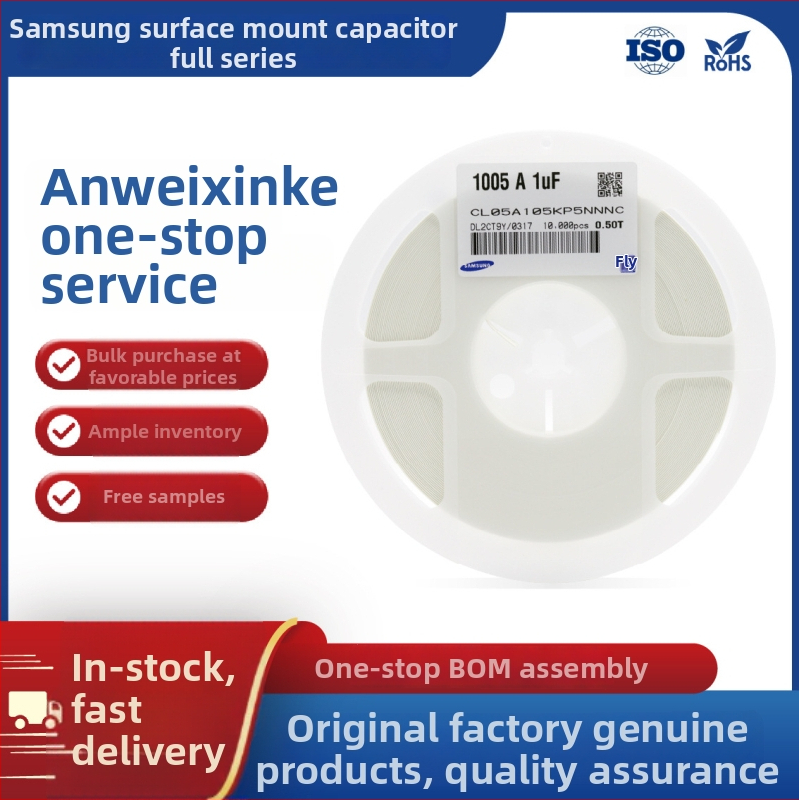Samsung SMD kondenzátory 0402 104 105 475 X5R 100 nF 1 uF 4.7 uF 10 uF ±10%