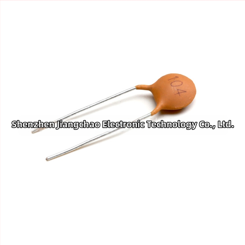 JCCON keramický kondenzátor 50 V, 0,1 µF, trieda A, vzdialenosť vývodov 5 mm, balenie: vrecko