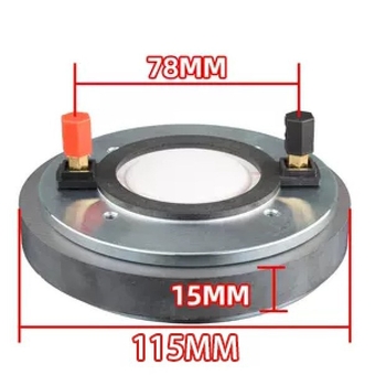 Visokofrekvencijski driver za horn zvučnik, glasovna navijka 44,4 mm, magnet 115, polimerna membrana, profesionalni zvuk