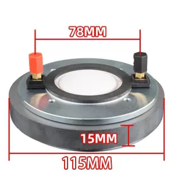 Visokofrekvencijski driver za horn zvučnik, glasovna navijka 44,4 mm, magnet 115, polimerna membrana, profesionalni zvuk
