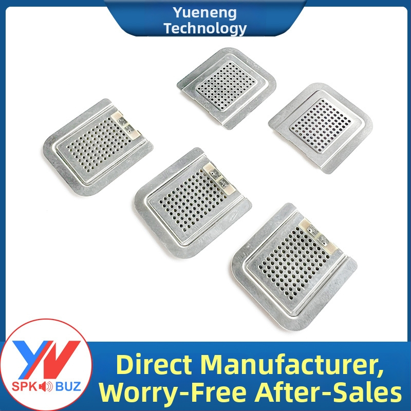 YN Piezoelektrični keramički zvučnik, kvadratnog oblika, izuzetno tanak 1 mm, dimenzije 25×26.5×1 mm, vodootporan, nemagnetan, otporan na smetnje, omnidirekcionalan
