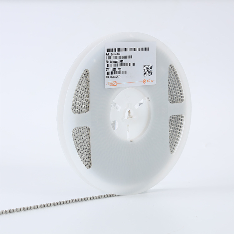 Керамичен чип кондензатор 0805, 0,1 µF, X7R, 50 V, ±10%