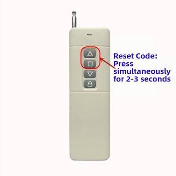 433MHz Diaľkové ovládanie pre elektrické rolovacie dvere 430/315/418MHz kopírovanie