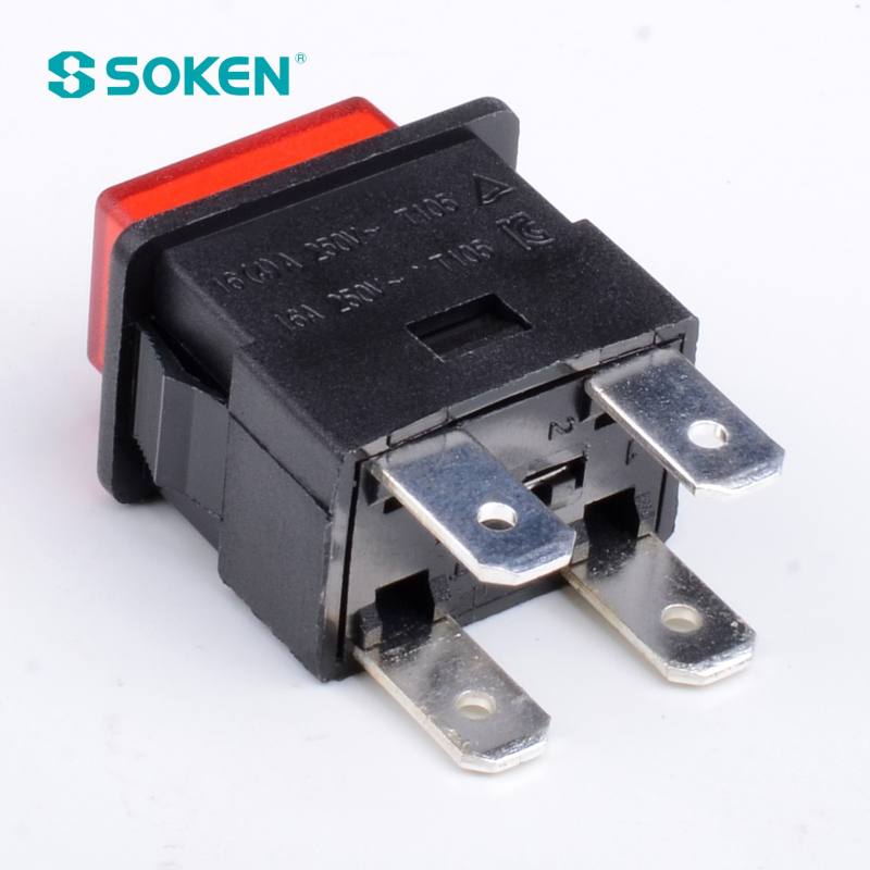 SOKEN gumbni prekidač PS23-16-C za utičnicu i produžni kabel KC