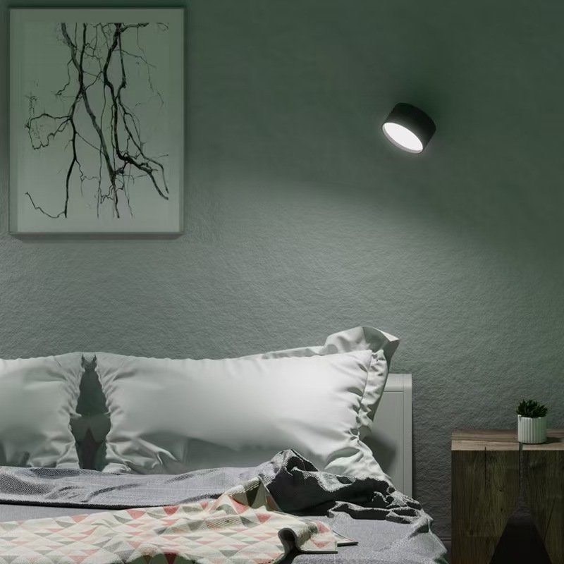 Zidna LED lampa s magnetskim nosačem, daljinsko upravljanje, RGB 16 boja, akrilno sjenilo