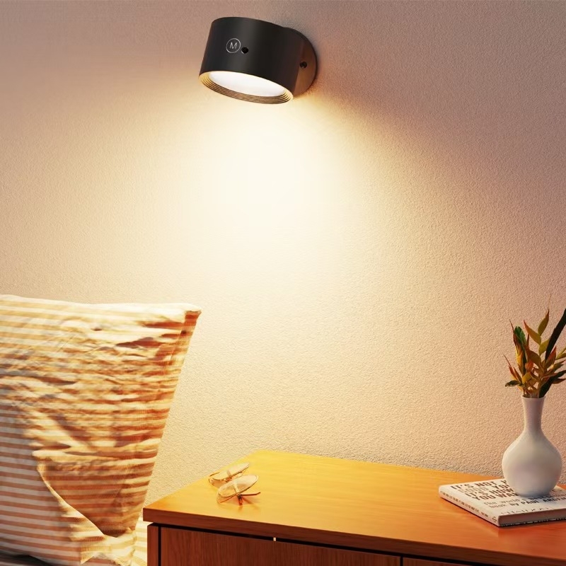 Zidna LED lampa s magnetskim nosačem, daljinsko upravljanje, RGB 16 boja, akrilno sjenilo